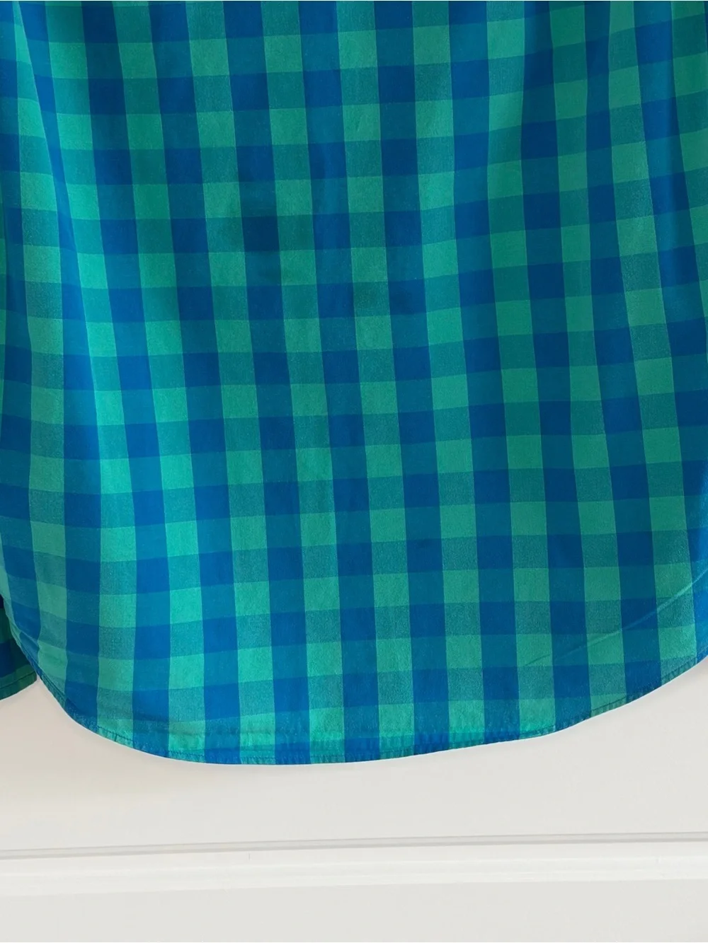 J. Crew Flex Wash Dress Shirt Slim Fit Plaid Button Up Long Sleeve Mens Sz S